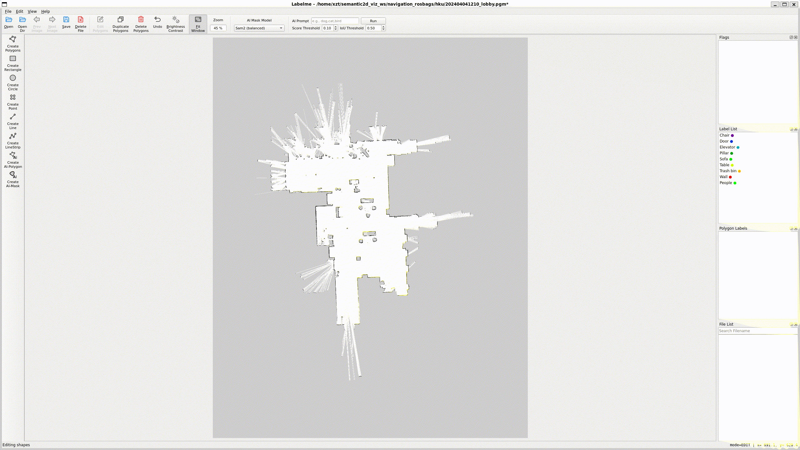 How to use LabelMe for semantic labeling Labelme demo